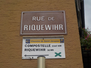 De Ribeauvillé à Riquewihr ( Petite rando à travers les vignes )